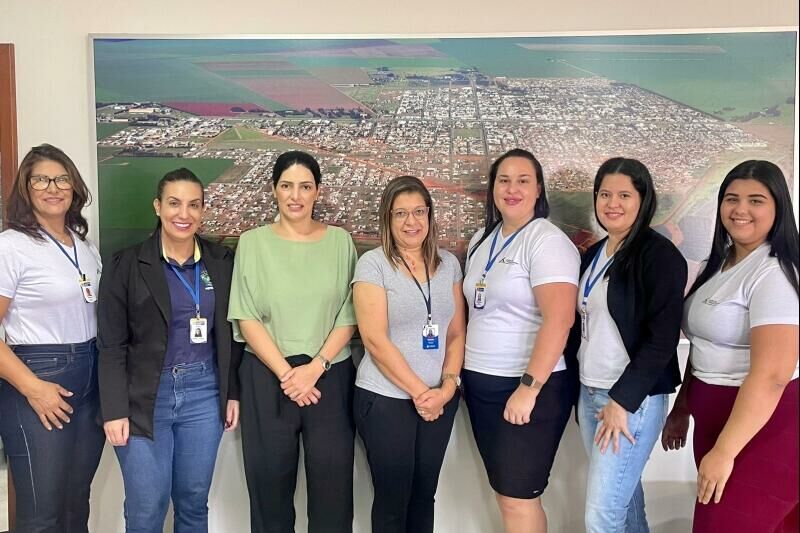 Imagem de compartilhamento para o artigo Casa do Trabalhador de Chapadão do Sul Recebe Visita Técnica da Funtrab da MS Todo dia